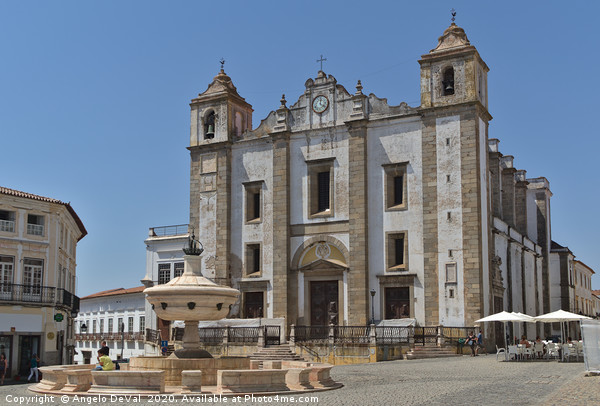Church of Santo Antao in Evora Picture Board by Angelo DeVal