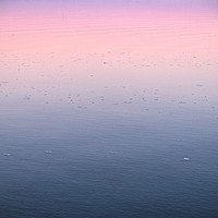Buy canvas prints of Lake tinted with twilight colors by Angelo DeVal