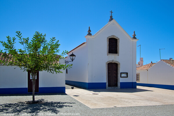 Church of Porto Covo Picture Board by Angelo DeVal