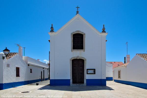 Church of Porto Covo 2 Picture Board by Angelo DeVal
