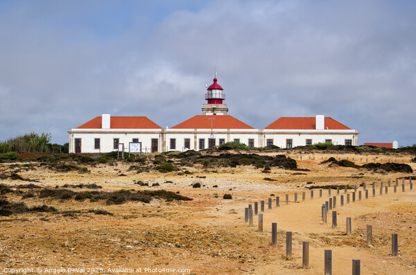 Cape Sardao Lighthouse Picture Board by Angelo DeVal