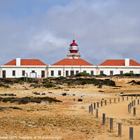 Buy canvas prints of Cape Sardao Lighthouse by Angelo DeVal