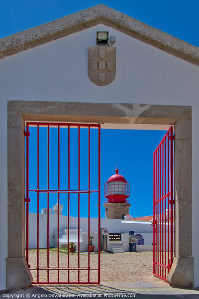 Fort of Sagres Entrance Picture Board by Angelo DeVal