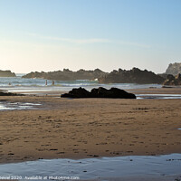 Buy canvas prints of Nossa Senhora Beach Rocks and Tide by Angelo DeVal