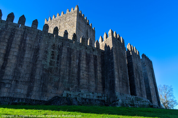Medieval Castle of Guimaraes - Portugal Picture Board by Angelo DeVal