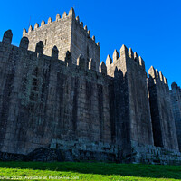 Buy canvas prints of Medieval Castle of Guimaraes - Portugal by Angelo DeVal