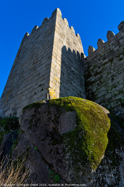 Tower of the Medieval Castle of Guimaraes Picture Board by Angelo DeVal