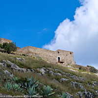 Buy canvas prints of Aracena Castle by Angelo DeVal