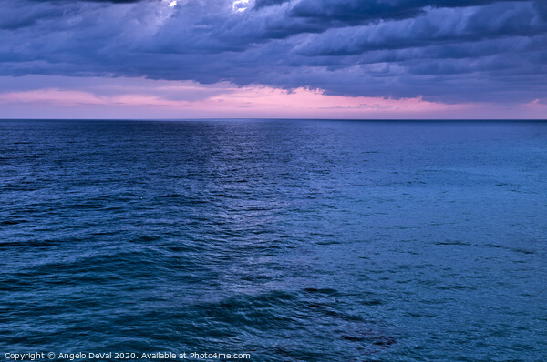 Awe-Inspiring Atlantic Twilight Picture Board by Angelo DeVal