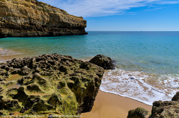 Albandeira Cliffs and Rocks Picture Board by Angelo DeVal