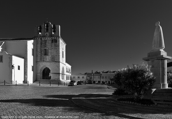 Faro old town center. Algarve Portugal Picture Board by Angelo DeVal