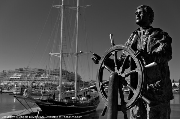 The Sailor in Vilamoura Picture Board by Angelo DeVal