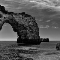 Buy canvas prints of Arched Cliff - Albandeira by Angelo DeVal