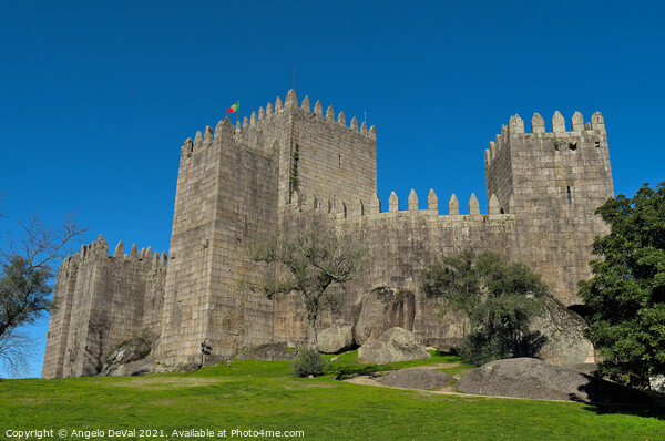 Medieval Castle of Guimarães in Portugal Picture Board by Angelo DeVal