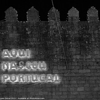 Buy canvas prints of Aqui Nasceu Portugal by Angelo DeVal