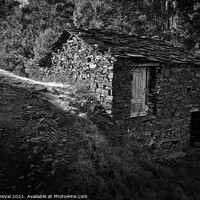 Buy canvas prints of Antique schist house near Piodao by Angelo DeVal