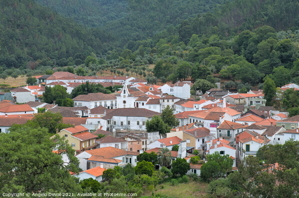 Village of Gois from the Mountains Picture Board by Angelo DeVal