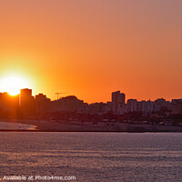 Buy canvas prints of Sunset over Portimao by Angelo DeVal