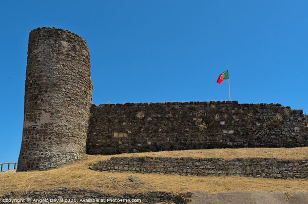 Castle of Aljezur Picture Board by Angelo DeVal