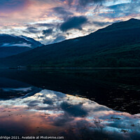 Buy canvas prints of Loch Long sunset by Beata Aldridge