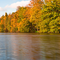 Buy canvas prints of Autumn lake by Beata Aldridge