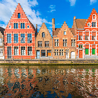Buy canvas prints of Canals of Bruges by Beata Aldridge