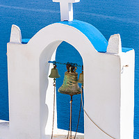 Buy canvas prints of Bells of Santorini by Beata Aldridge