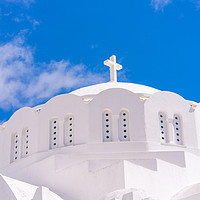 Buy canvas prints of White dome of the Orthodox Metropolitan Cathedral  by Beata Aldridge