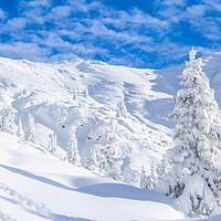 Buy canvas prints of Winter in the Alps. by Beata Aldridge