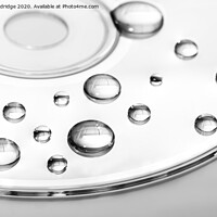 Buy canvas prints of CD with water droplets by Beata Aldridge