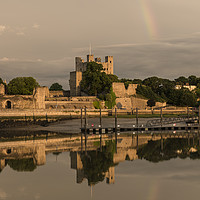 Buy canvas prints of Rochester Rainbow Reflection by Chris Pickett