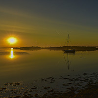 Buy canvas prints of Medway Morning light by Chris Pickett