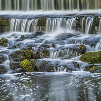 Buy canvas prints of Water Falls at Leeds Castle by Chris Pickett