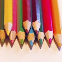 Buy canvas prints of  Coloured Pencils by Paul Muscat