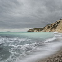 Buy canvas prints of  Time and Tide, Dorset, England by John Ealing