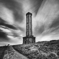 Buy canvas prints of  Peel Tower by John Ealing