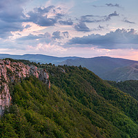 Buy canvas prints of Cévennes mountains by John Ealing