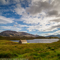 Buy canvas prints of The Fishing Bothy by Iain MacDiarmid