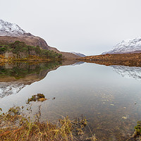 Buy canvas prints of Loch Clair and Liathach by Iain MacDiarmid