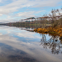 Buy canvas prints of Loch Meiklie After the Rain by Iain MacDiarmid
