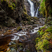 Buy canvas prints of Corrimony Falls by Iain MacDiarmid