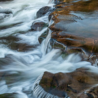 Buy canvas prints of River Grudie Cascade by Iain MacDiarmid
