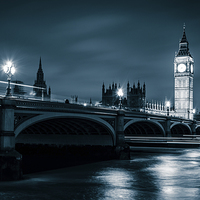 Buy canvas prints of Big Ben from Westminster Bridge by Rob Nelson