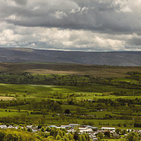 Buy canvas prints of  Ingleton View by Kevin Clelland
