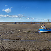 Buy canvas prints of  Low Tide at Meols by Kevin Clelland