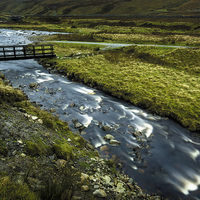 Buy canvas prints of Ribblehead River by Kevin Clelland
