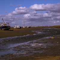 Buy canvas prints of  Low Tide at Meols by Kevin Clelland