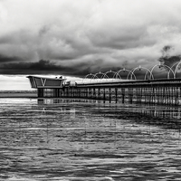 Buy canvas prints of  Southport Pier by Kevin Clelland