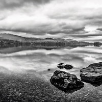 Buy canvas prints of Derwent Water in the Lake District by Kevin Clelland