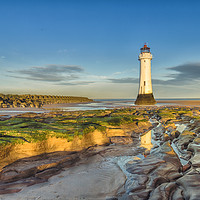 Buy canvas prints of Fort Perch Rock Lighthouse by Kevin Clelland